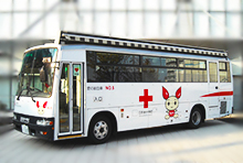 献血バス運行スケジュールの画像