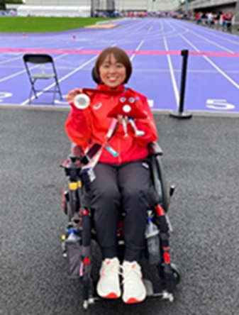 鬼谷慶子選手の写真1