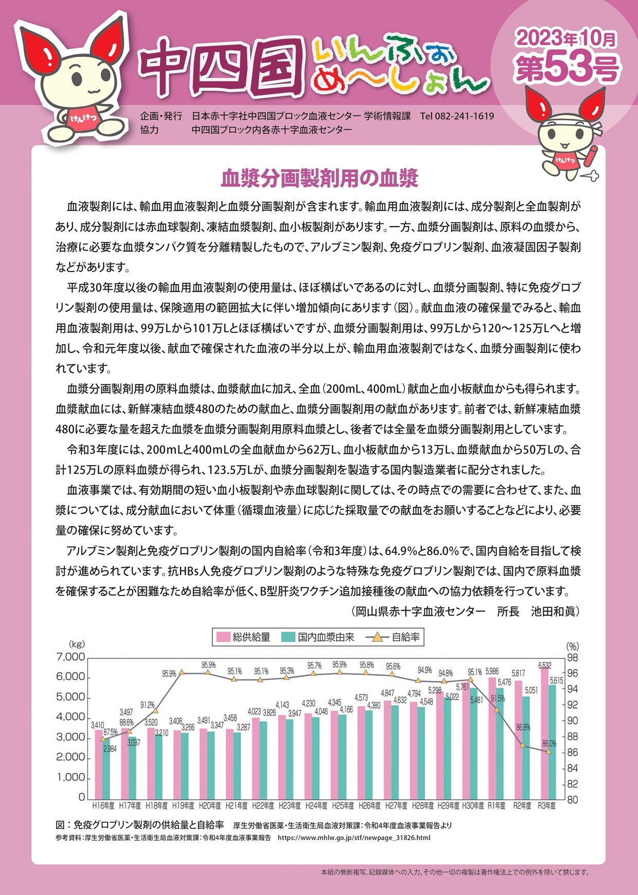 中四国いんふぉめ～しょん　第53号のサムネイル