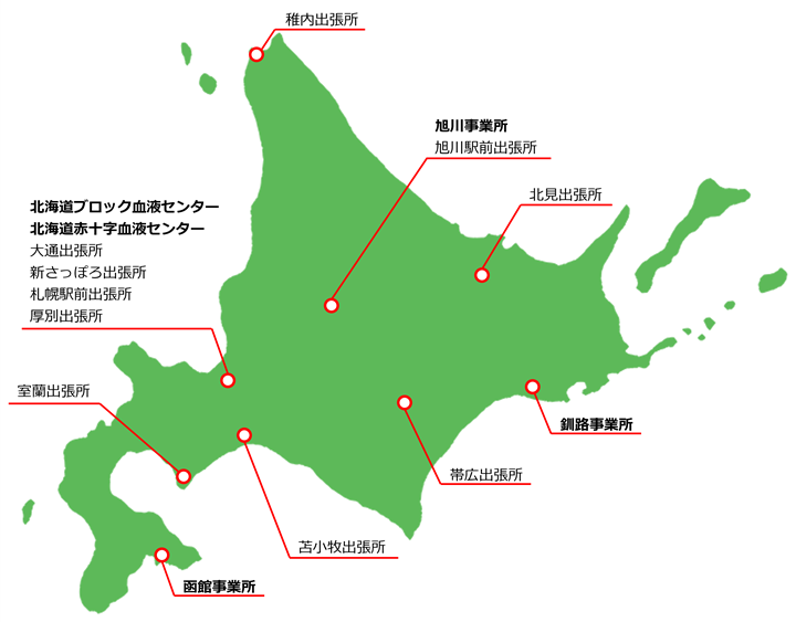 北海道の出張所