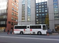 献血バスを呼ぶの画像