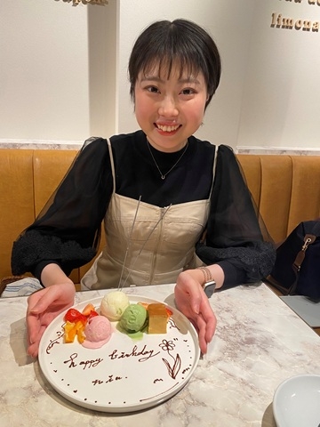 バースデーの写真