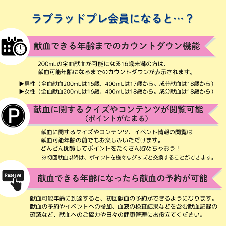 ラブラッドプレ会員になると...？の画像