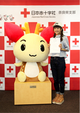 奈良県赤十字血液センター×久保ユリカ　献血応援コラボ