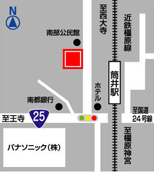 施設の詳しい地図