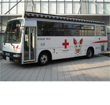 関東甲信越エリアの献血バス運行スケジュールの画像