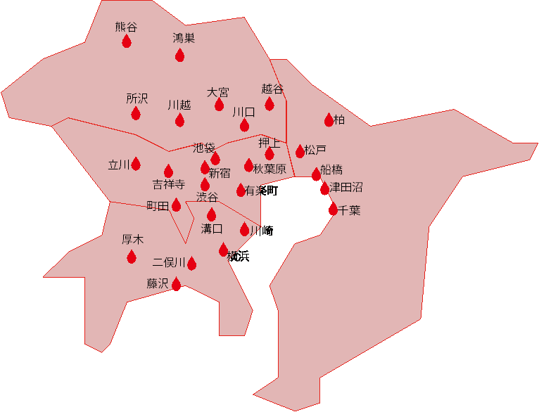 献血ルーム所在地 埼玉県 千葉県 東京都 神奈川県 新着ニュース プレスリリース イベント 関東甲信越ブロック血液センター 日本赤十字社
