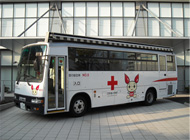 献血バスについての画像