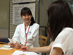 取材の様子