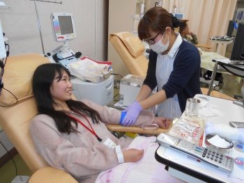 津看護専門学校のみなさんありがとうございました 新着ニュース プレスリリース イベント 三重県赤十字血液センター 日本赤十字社