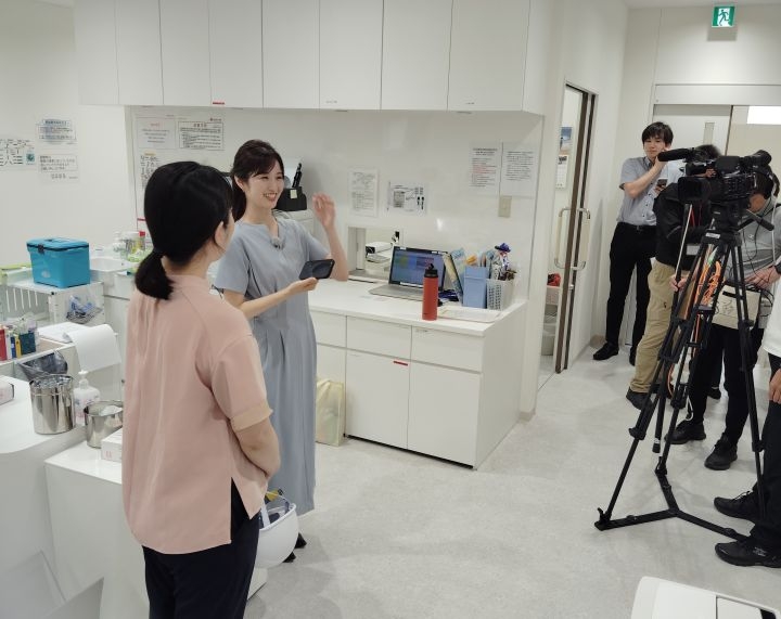 三重テレビ様取材の様子1