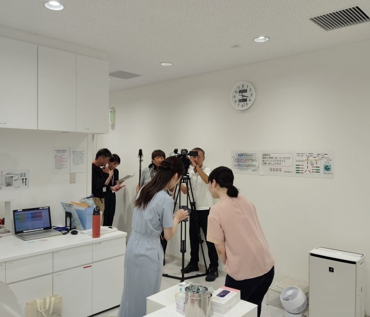 三重テレビ様取材の様子2