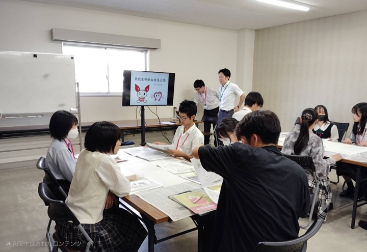 高校生等献血推進会議の写真１